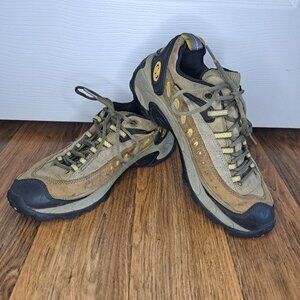 Merrell Pulse Sage Green/Yellow Hiking Sneakers Size 8.5